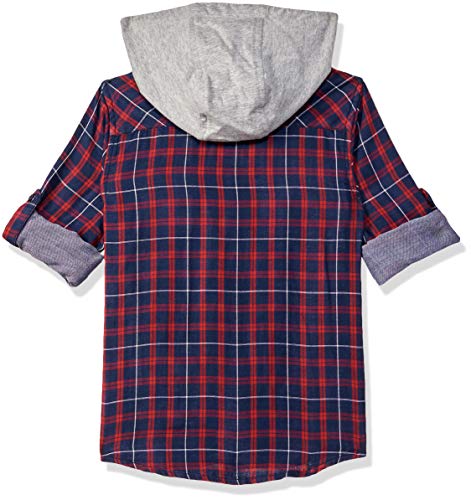 Image of Amazon Brand - Jam & Honey Boy's Regular Button Down Regular Fit Shirt