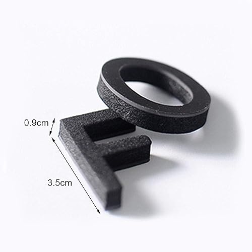 Miniatura 3 de Babody Letras magnéticas, kit de 124 imanes del alfabeto, imanes para refrigerador, herramientas educativas, kit de letras magnéticas de espuma para