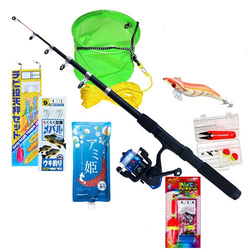 釣り具セット PYKES PEAK (パイクスピーク) 【糸が巻いてある】 釣り竿 釣竿 釣り