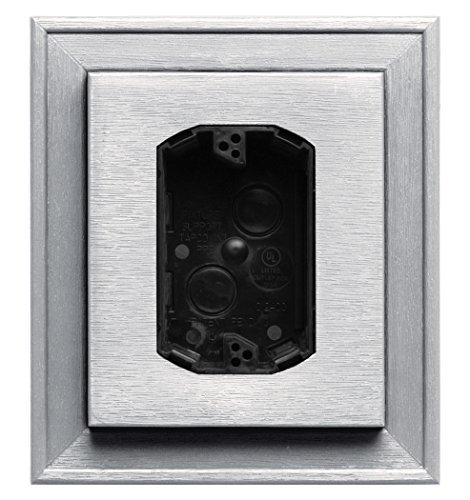 Builders Edge 130110010117 Electrical Mounting Block 117, Bright White