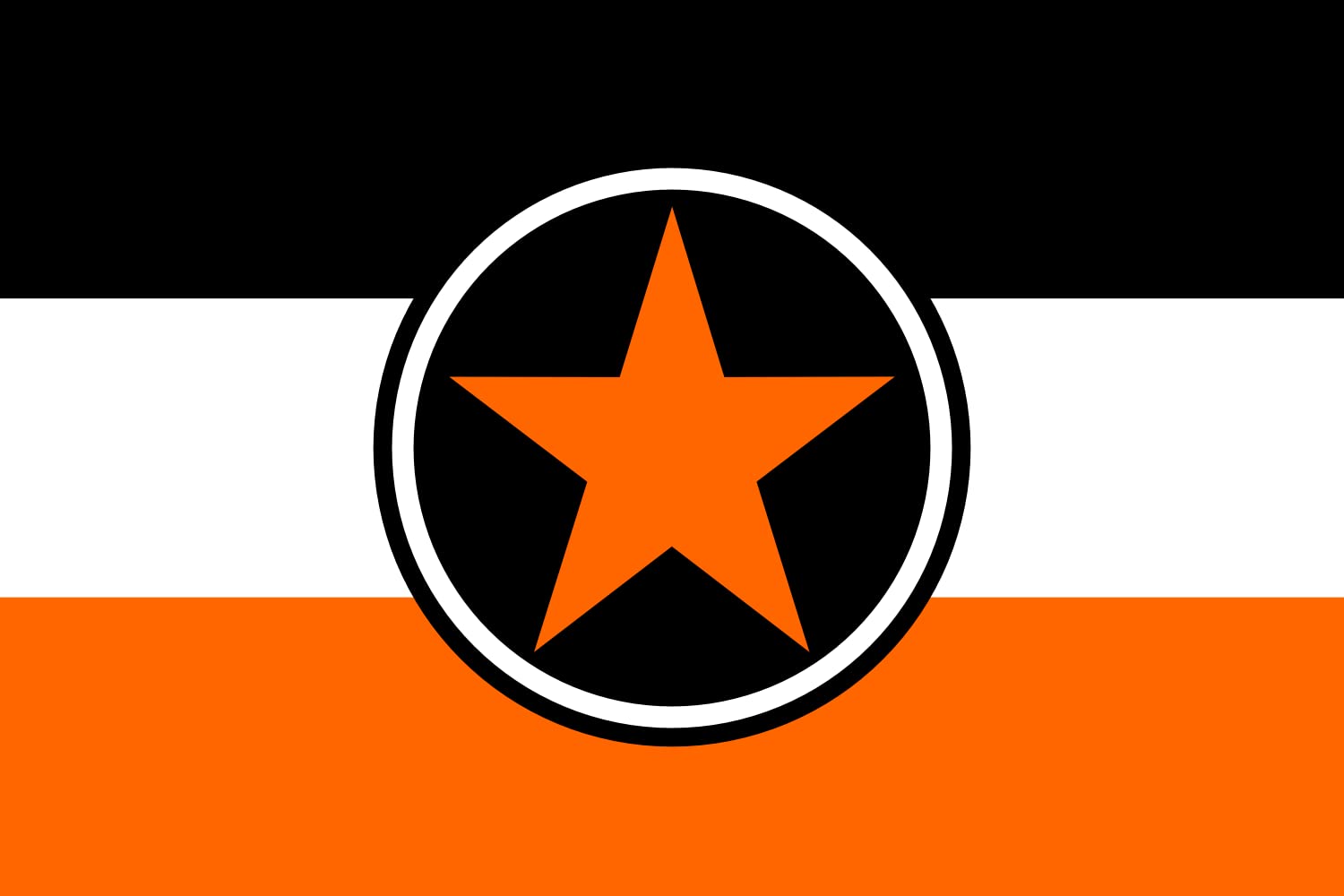 Drapeau Large CarlithiumFlag de qualite superieure aux finitions soignees