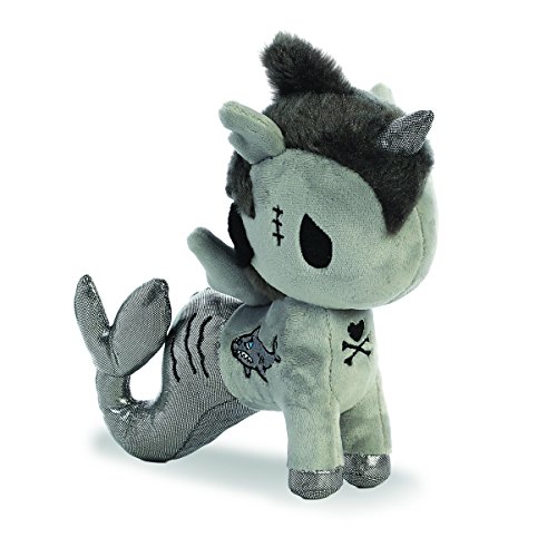 Tokidoki 15689 Sharkbite Mermicorno 8In Gris