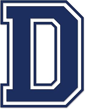 Amazon Com Applicable Pun Varsity Letter D Vinyl Decal For Outdoor Use On Cars Atv Boats Windows And More Dark Blue Navy 11 Inches Tall Automotive