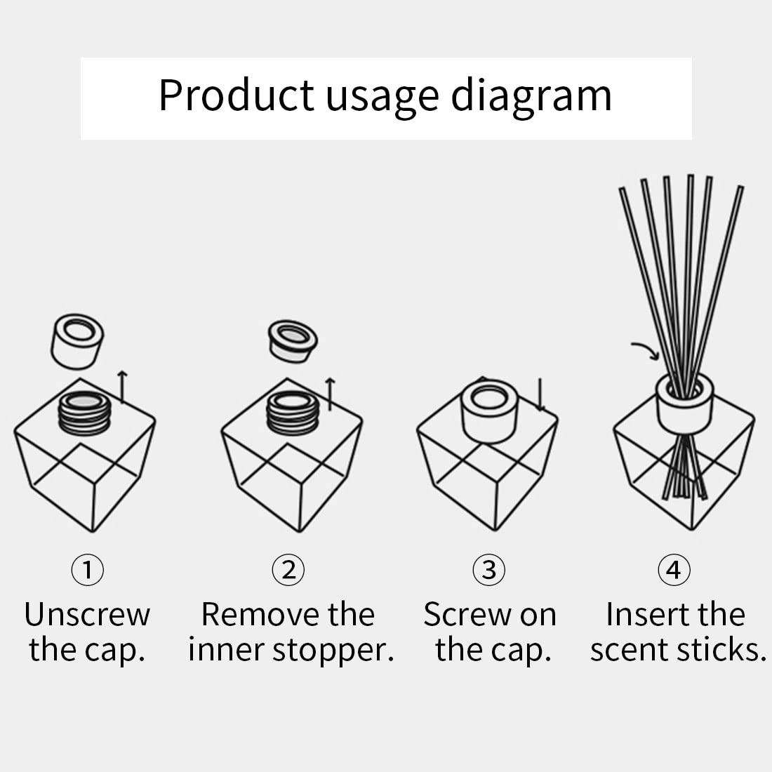 Buy MINISO Elegant Series Fragrance Reed Stick Scent Diffuser Elegant