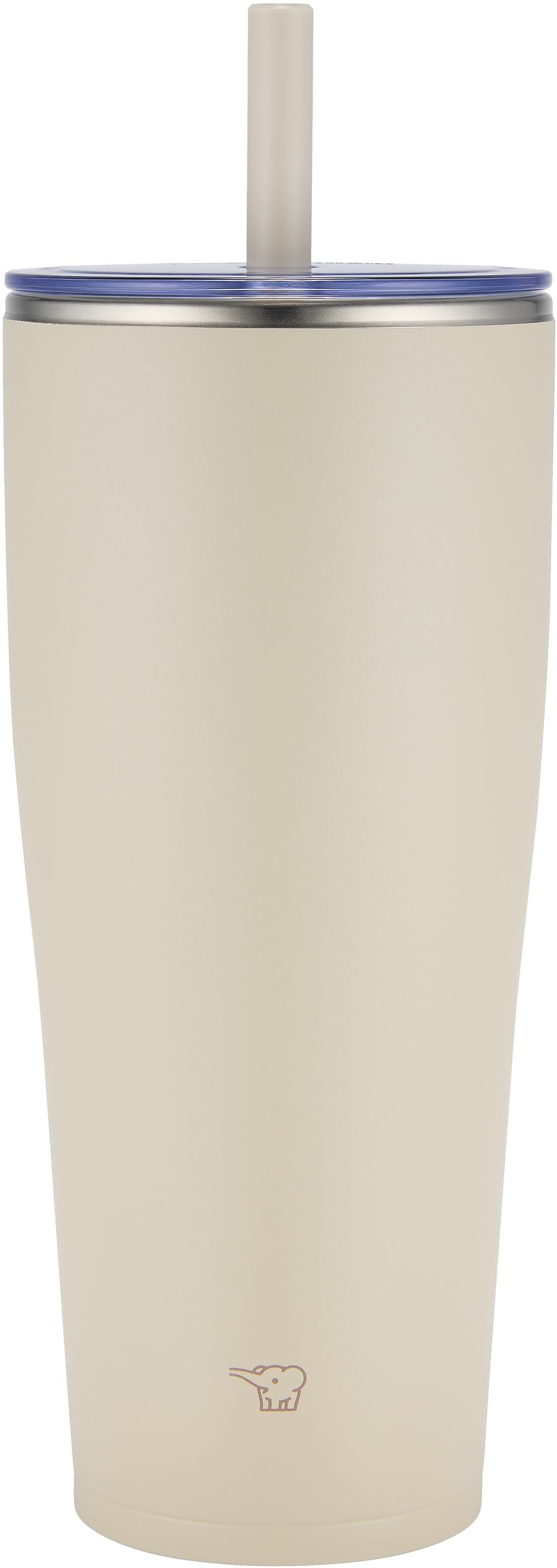 Zojirushi SX-HA89H-CM Stainless Tumbler with Straw 30 ounces Sand Beige