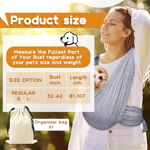 Healife Hunde Tragetasche, Hundetasche für kleine Hunde 5kg, Hundertucksack bis 15 kg, Hundertucksack bis 10kg, Tragetasche Hund, Hundetragetasche bis 10kg - Verstellbarer Riemen