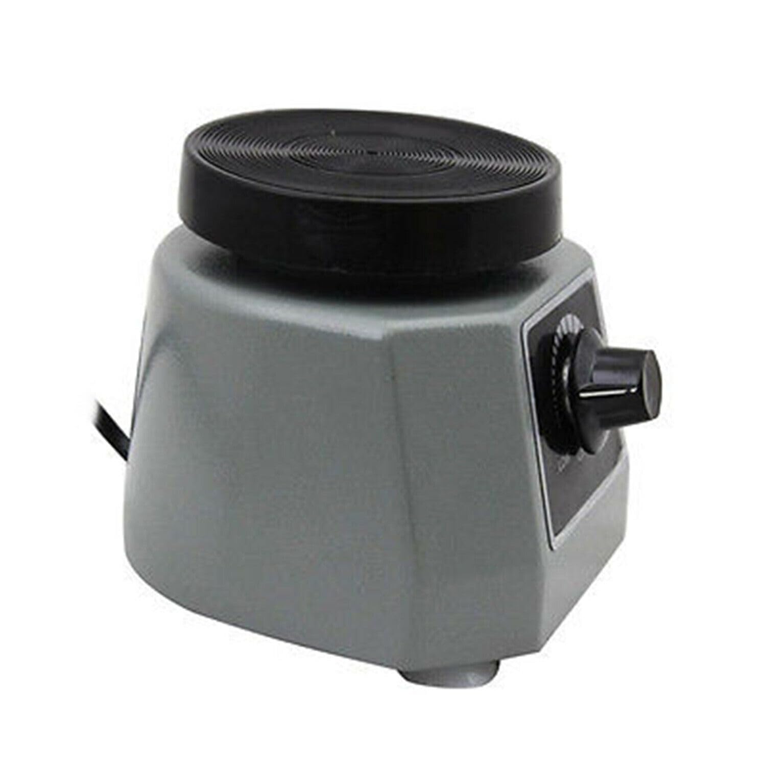 100W Elektrisch Gipsrüttler Rüttelplatte, 4'' Round Dental Lab Oszillator Runder Gipsrüttler Dental Gipsrüttler Lab Equipment Vibrator Dentallabor