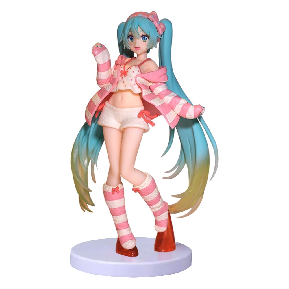 Anime Miku Pantoufles En Coton Avec Motif Miku Chaussures