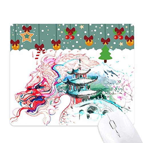 Tapis de souris chinois en caoutchouc le cadeau de Noël idéal pour bureau