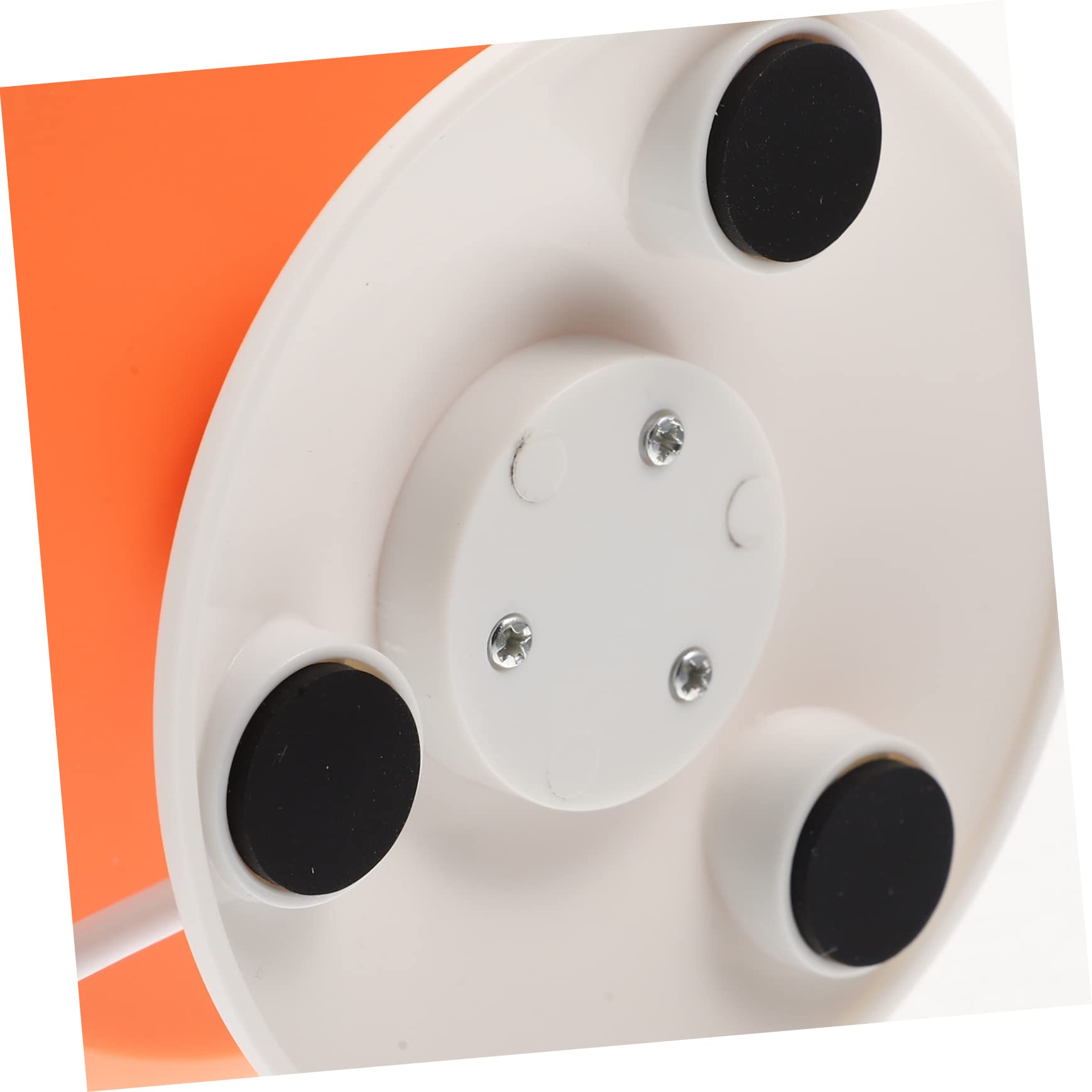 jojofuny Dispositivo Eléctrico para Ensartar Cuentas Cuenco Naranja de Abs, Herramienta para Elaborar Cuentas Pequeñas Plata Líquida en Proyectos DIY