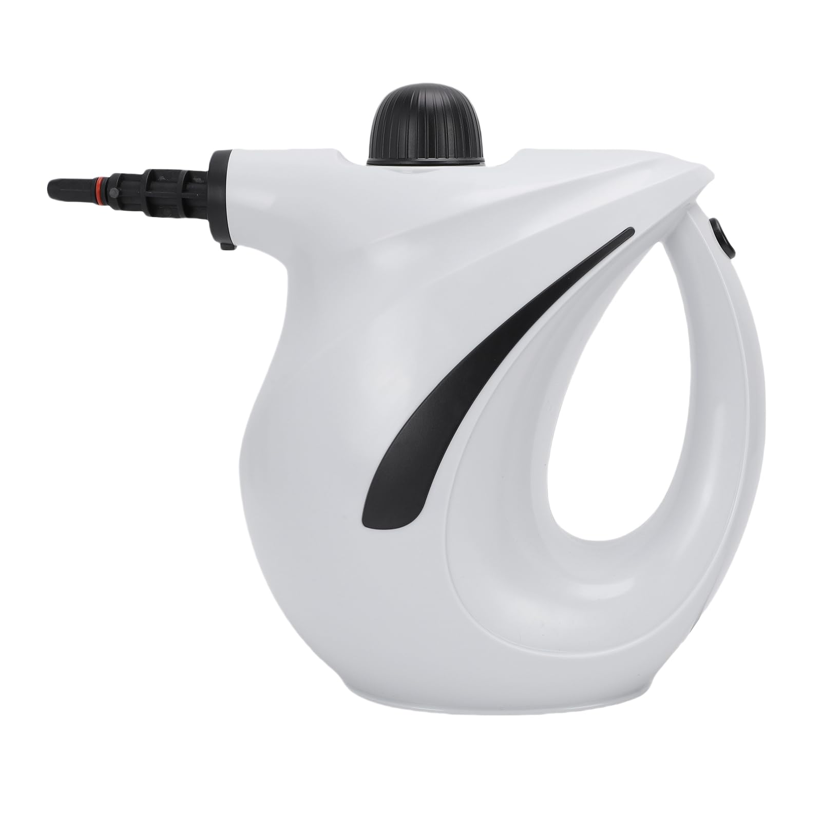 AMONIDA Limpiador a Portátil, 1200 W, Calentamiento Rápido en 20 Segundos, 700 Ml, 221 F, Vaporizador Portátil Multisuperficie, Esterilización Efectiva, 2 Velocidades Ajustables, con 7 Accesorios,