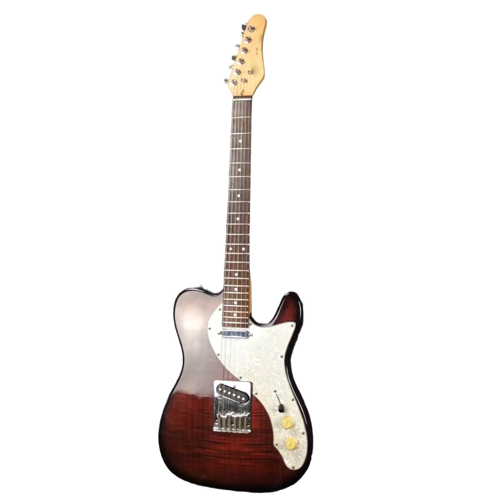 Standard Gitara Elektryczna Profesjonalna Gitara Elektryczna Semi Hollow Podstrunnica Z Palisandru 22 Progi