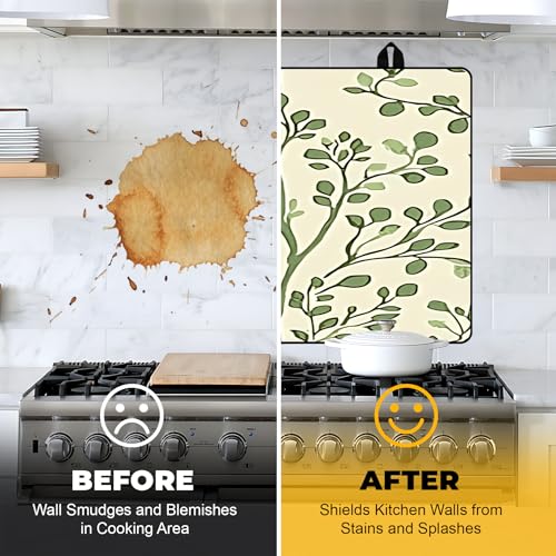 Image of Stove Top Cover for Electric Stove,Glass Stove Top Cover, Heat Resistant Glass Cooktop Cover, Stovetop Protector, Kitchen Decor, Dish Drying Mats Cover for Ceramic Washer Top 28.5x20.5 inch