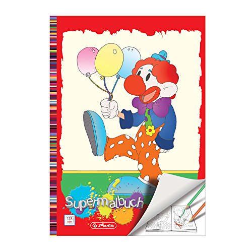 Preisvergleich Produktbild Herlitz 505404 Super-Malbuch A4, 128 Seiten