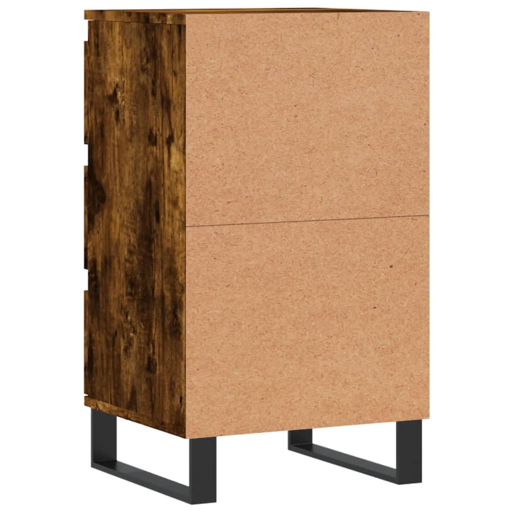 Credenza per affumicatura, 40 x 35 x 70 cm, materiale in legno, robusto Living Room Storage Cabinet con gambe in ferro, console versatile per entryway e cocina