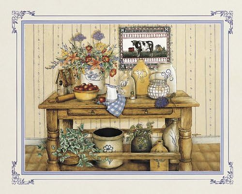 Country Antiques Paper Tole 3D Decoupage Craft Kit size 8x10 18583