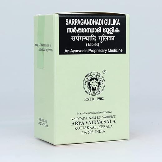 Sarpagandhadi Tablets 100 & Sukanthi Pills 1gm