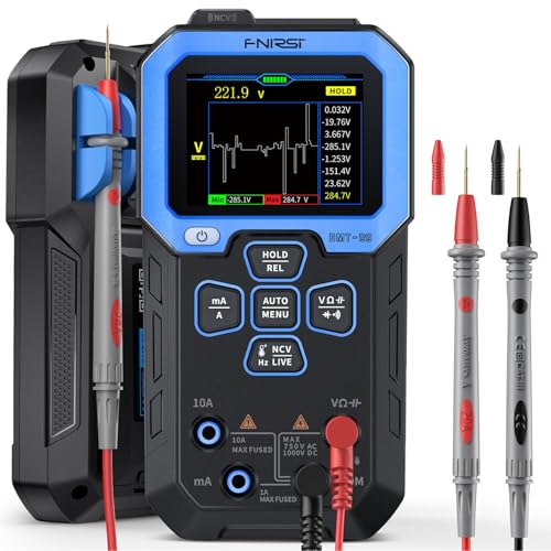 Digitales Multimeter,Multimeter 9999 TRMS-Zhler Wiederaufladbares...