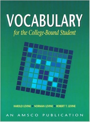 Vocabulary for the College Bound Student 1567651224 Book Cover