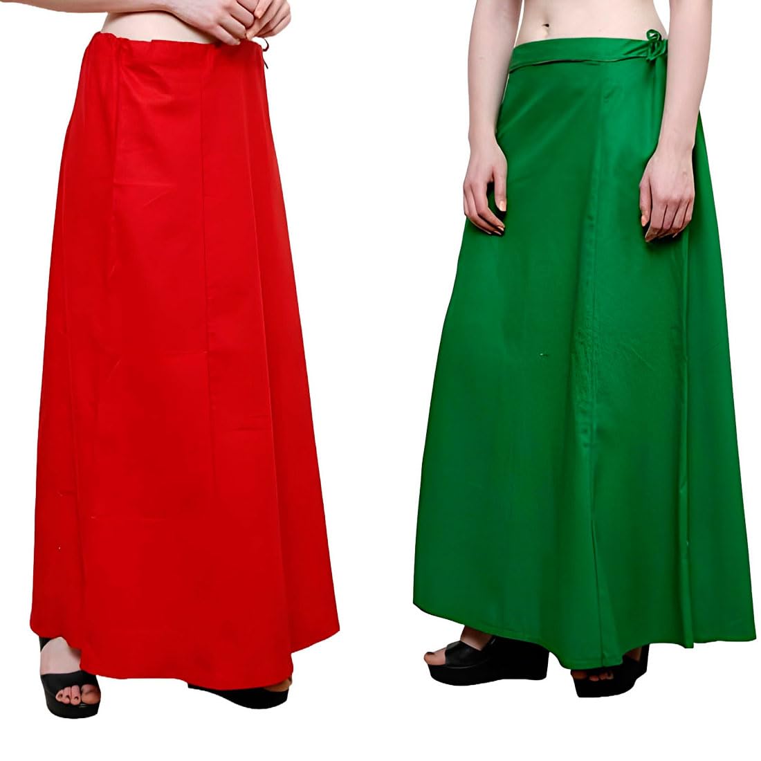 trending trading Cotton Petticoat for Saree - Plus Size Combo Saree Petticoat for Women | Comfortable and Breathable Saree Underskirt with Drawstring-picture-31