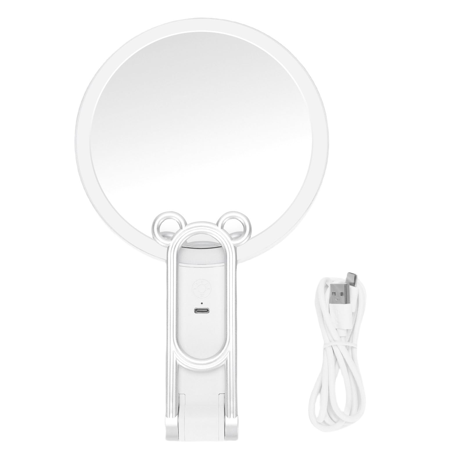 Miroir de vanité USB avec 64 LED pour illuminer votre salle de bain chaque matin