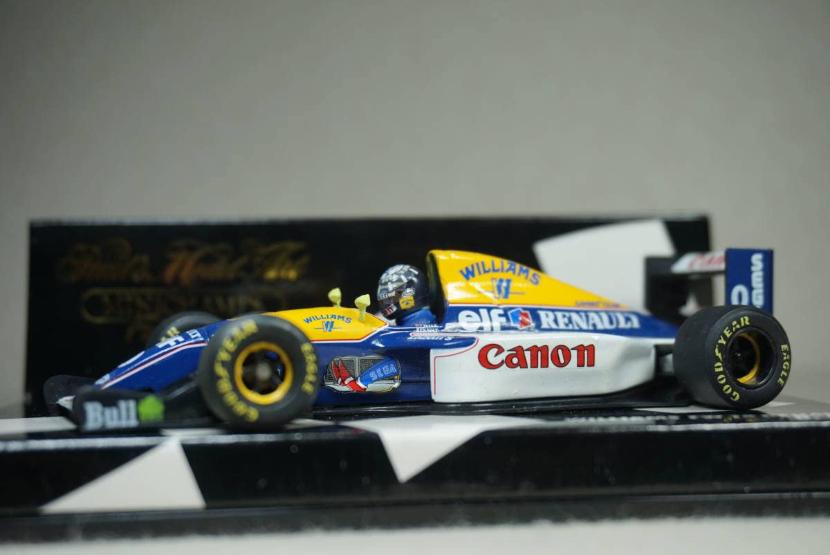 Amazon | 1/43 ヒル フランスGP MINICHAMPS Williams RENAULT FW15C #0