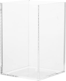 Zerodeko Tanque De Peixes Retangular Acrílico Tanque De Peixes De Aquário Pequeno Tanque De Peixes De Betta Transparente Aquários Aro Aquários Para Suprimentos De Aquário (6. 5X6.