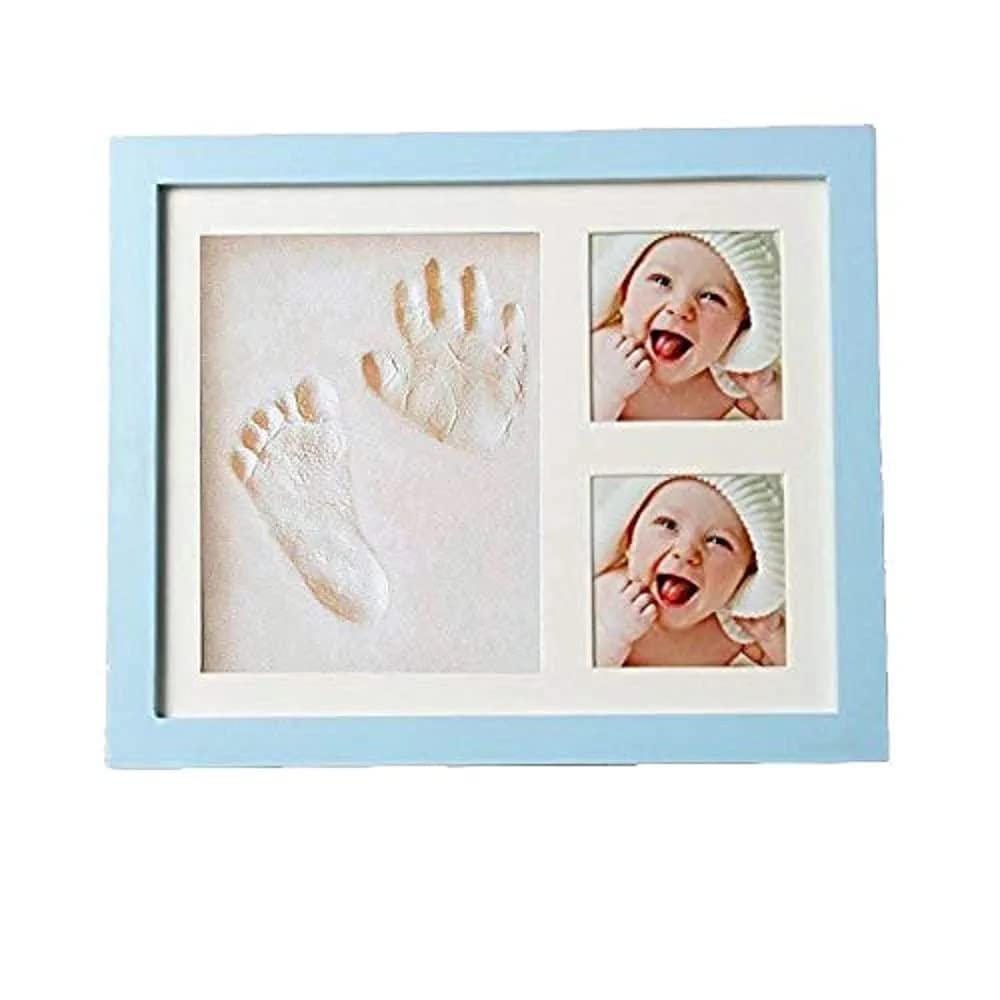 Buy HomeCloud Wooden Photo frame Baby Handprint and Footprint Makers