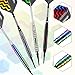 Turnart Darts Plastic Tip - Professional Soft Tip Darts Set for Electronic Dartboard 12 Pcs 18 Grams with 50 Extra Tips 24 Flights 2 Flight Protctors and Tool Kit Gift Darts (Colorful)
