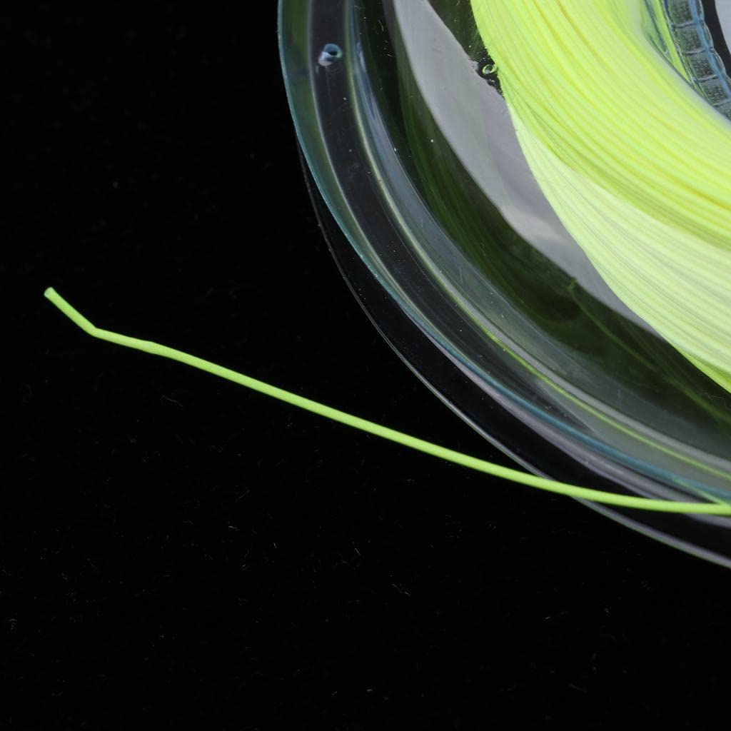 Giallo fluorescente di nylon durevole della corda della racchetta di badminton alta flessibilità