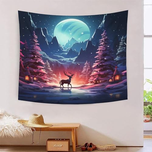 Tapisserie effet 3D Rennes grand art mural en tissu de décoration intérieure 180cmx230cm