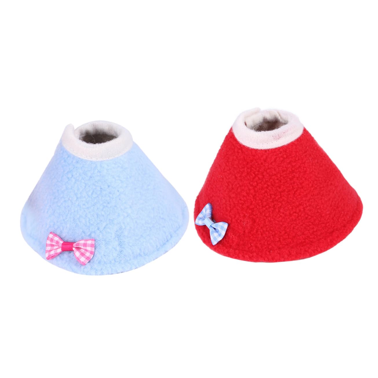 Abaodam Pet Bird Recovery Collar Elizabethan Ring with Soft Material Scratch-Free for Parrots Dogs Random Color