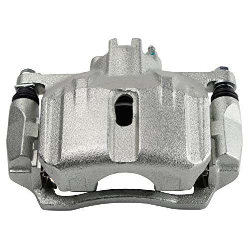 Image of TRQ Front Left Brake Caliper w /Bracket Drivers Side | For 2012-2015 Honda Civic