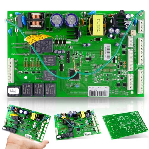 WR55X11098 Refrigerator Electronic Control Board Compatible with ge PGCS1RKZJSS PSQS6YGZBESS PFSS5RKZASS PFCF1RKZABB PGS25KSEAFSS PFSF5RKZCBB ETC. Replace WR55X11076 WR55X11077 WR55X11097 ETC