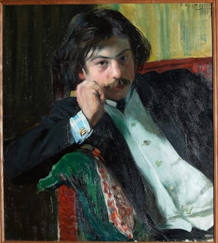 Cuadro Pared Lienzo Janko Lavrin de Kustodiev 60x90cm para Sala
