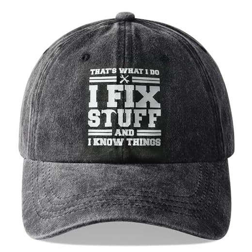 Valporia Presentes para homens que têm tudo ideias de boné de beisebol para aniversário de aniversário exclusivo namorado pai dia dos pais da filha marido engraçado