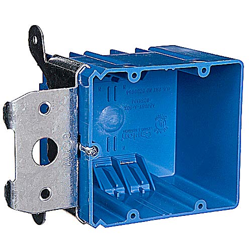 Carlon Lamson & Sessons B234ADJ Adjust-A-Box Two Gang Work Box