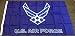 Quality Standard Flags US Air Force Wings Flag, 3 by 5'