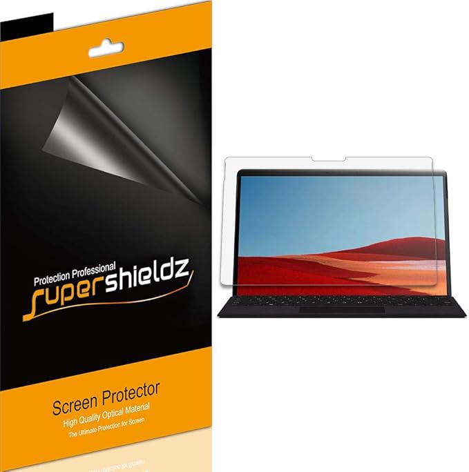 Supershieldz (3 Pack) Designed for Microsoft Surface Pro X