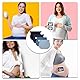 4 StüCk Hosenerweiterung Schwangerschaft, HosenverläNgerung, Hosenerweiterung FüR Schwangere Frauen, Hosenbunderweiterung Wird Mit 1 Schwarz Hosenknopf VerläNgerung (Schwarz Blau Hellblau Dunkelblau).