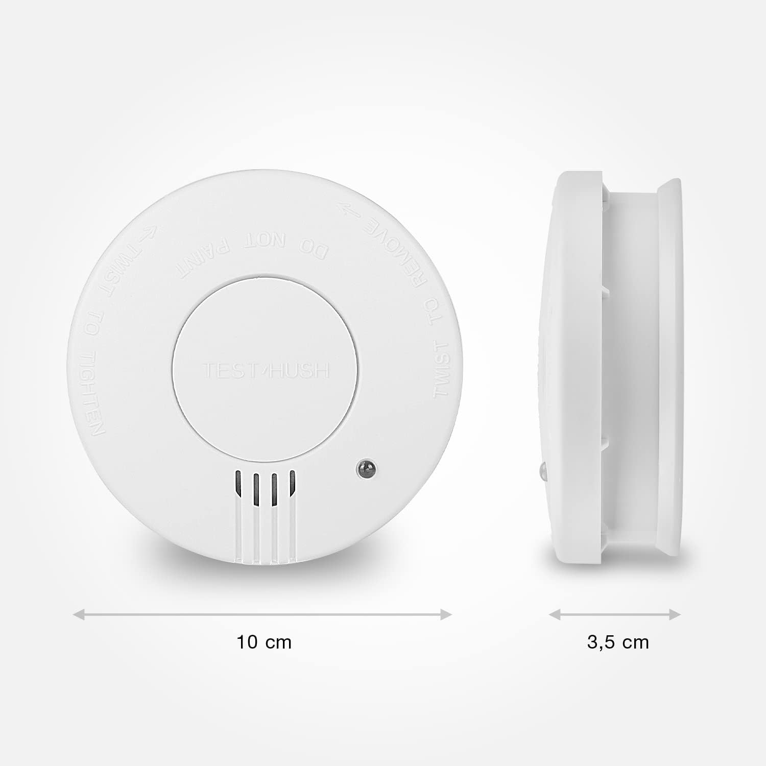 Smartwares FSM-11516 Smoke Detector dimensions