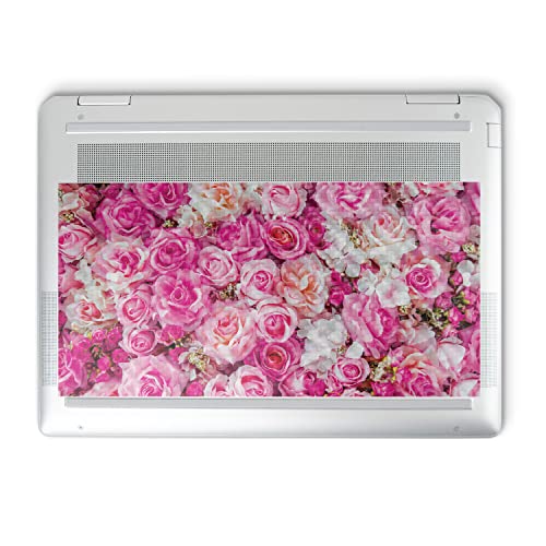 Image of MightySkins Carbon Fiber Skin Compatible with HP Spectre x360 14 inch (2022) Full Wrap Kit - Bed of Roses | Protective, Durable Textured Carbon Fiber Finish | Easy to Apply | Made in The USA