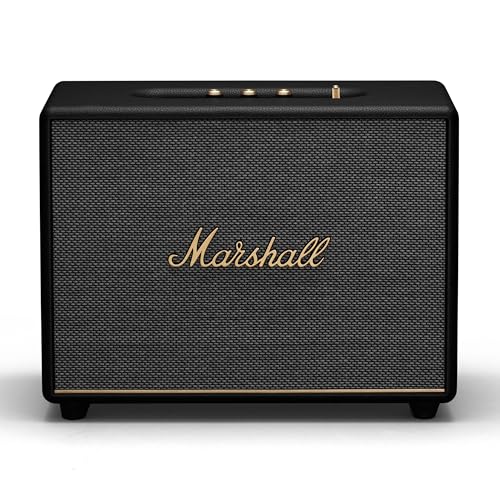 Marshall Woburn III Wired Connectivity Home Speaker with HDMI Input, Bluetooth 5.2 & RCA or 3.5mm Input - Black view 1