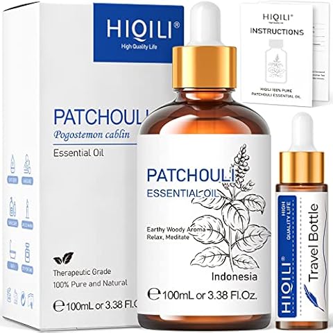 HIQILI Aceite Esencial de Pachulí 100ML Cover