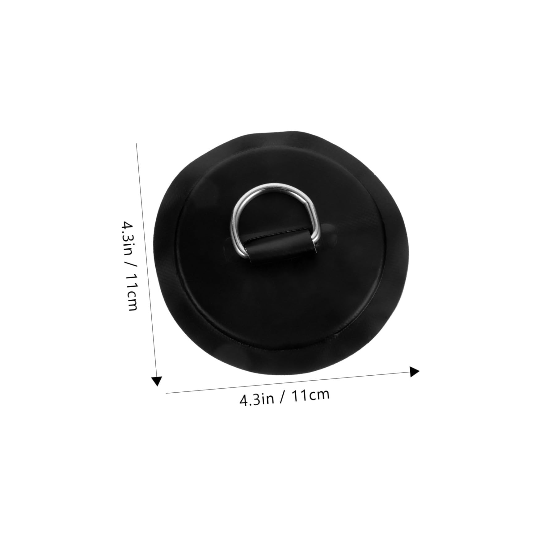 KOMBIUDA Hebilla De Anillo En d para Kayak De Anillo En d Traje con De Anilla En d para Kayak Accesorios para Canoas Hebilla De Línea De Ancla De Kayak El Plastico