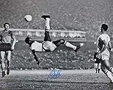 Pele Autographed/Signed Brazil Soccer 16x20 Photo BAS