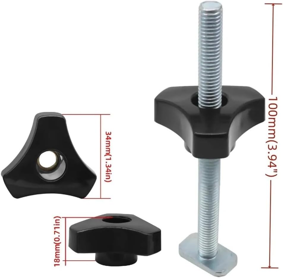 Lawn Mowers Handle Knob Bolt Kit Fit for Lawn Mower Parts(5 Pack)