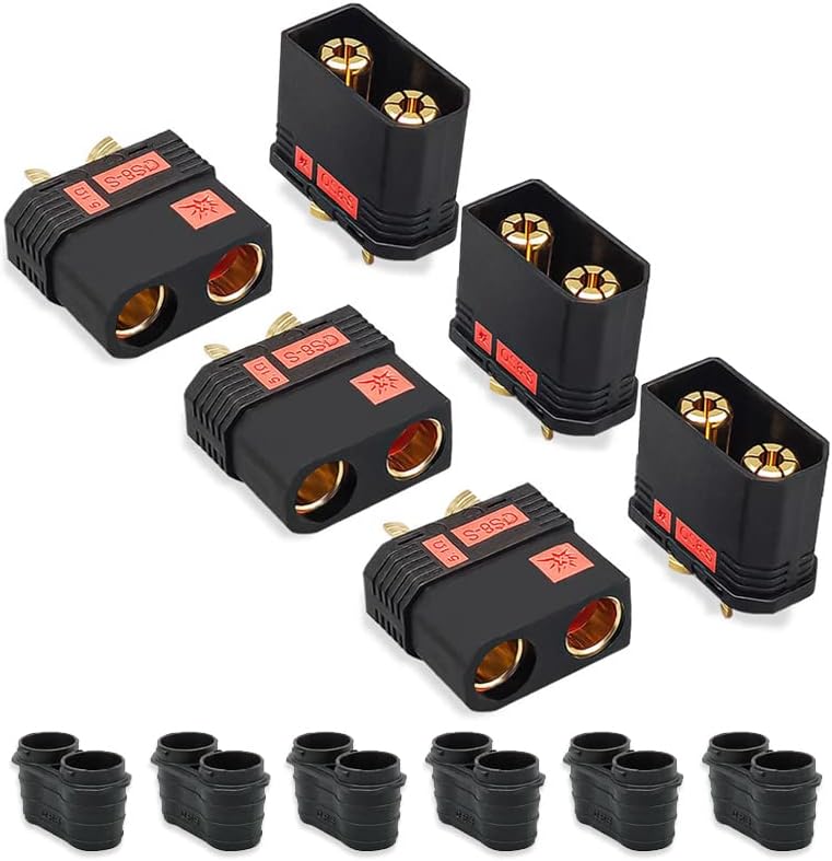 SANKAKU 2S 6400mAh 100C Lipo Battery Pack - 7.4V Hard Case With T Plug For RC Cars