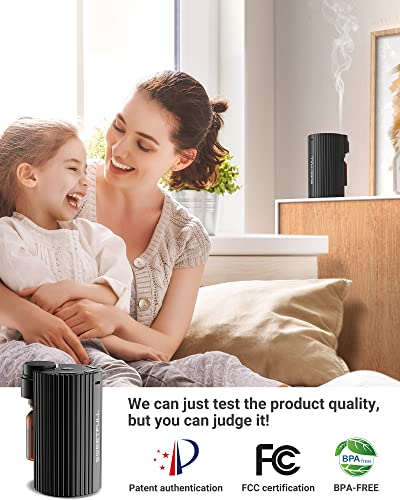 Sweetfull Essential Oil Diffusers Smart Tech Waterless Nebulizer Rechargeble Battery Powered Portable For Home Car Office #TOP5