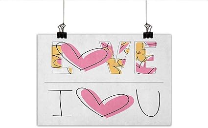 Amazon I Love You 壁アート装飾ポスター 絵画 筆記体スタイル バレンタインのお祝い メッセージ My Other Half Celebration イメージ デコレーション ホームデコレーション インチx16インチ マルチカラー 24 X16 アートワーク ポスター オンライン通販 Amazon I Love You 壁アート装飾ポスター 絵画 筆記体スタイル バレンタインのお祝い メッセージ My Other Half Celebration イメージ デコレーション ホームデコレーション インチx16インチ マルチカラー 24 X16 アートワーク ポスター オンライン通販